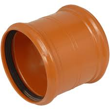 صورة وصلة 6 انش بي في سي  احمر + ربر