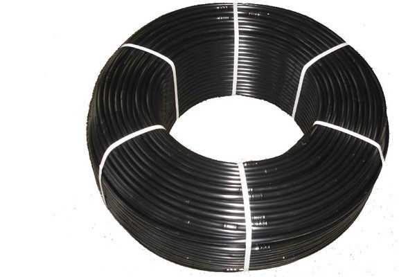 صورة انابيب تنقيط جى ار 16 ملى 400 متر 8لتر/ الساعة 30سم