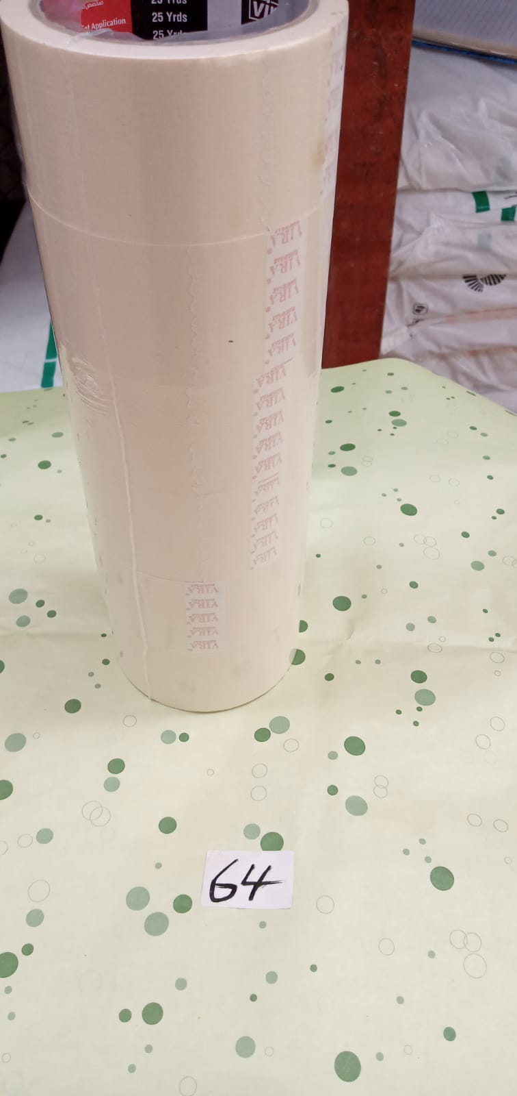 صورة تيب ابيض 2 انش * 25 يارد فيرا  64