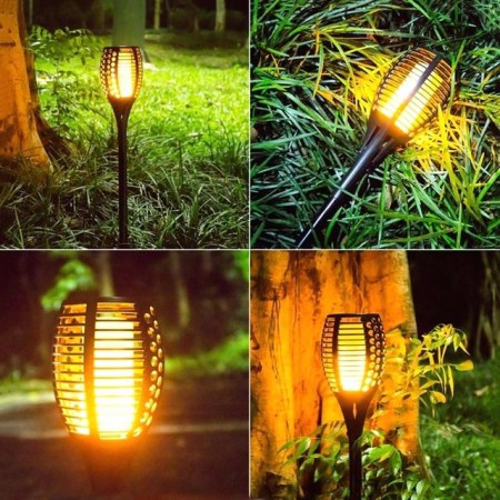 صورة Solar Garden Lights Waterproof - لايت خارجى للحدائق