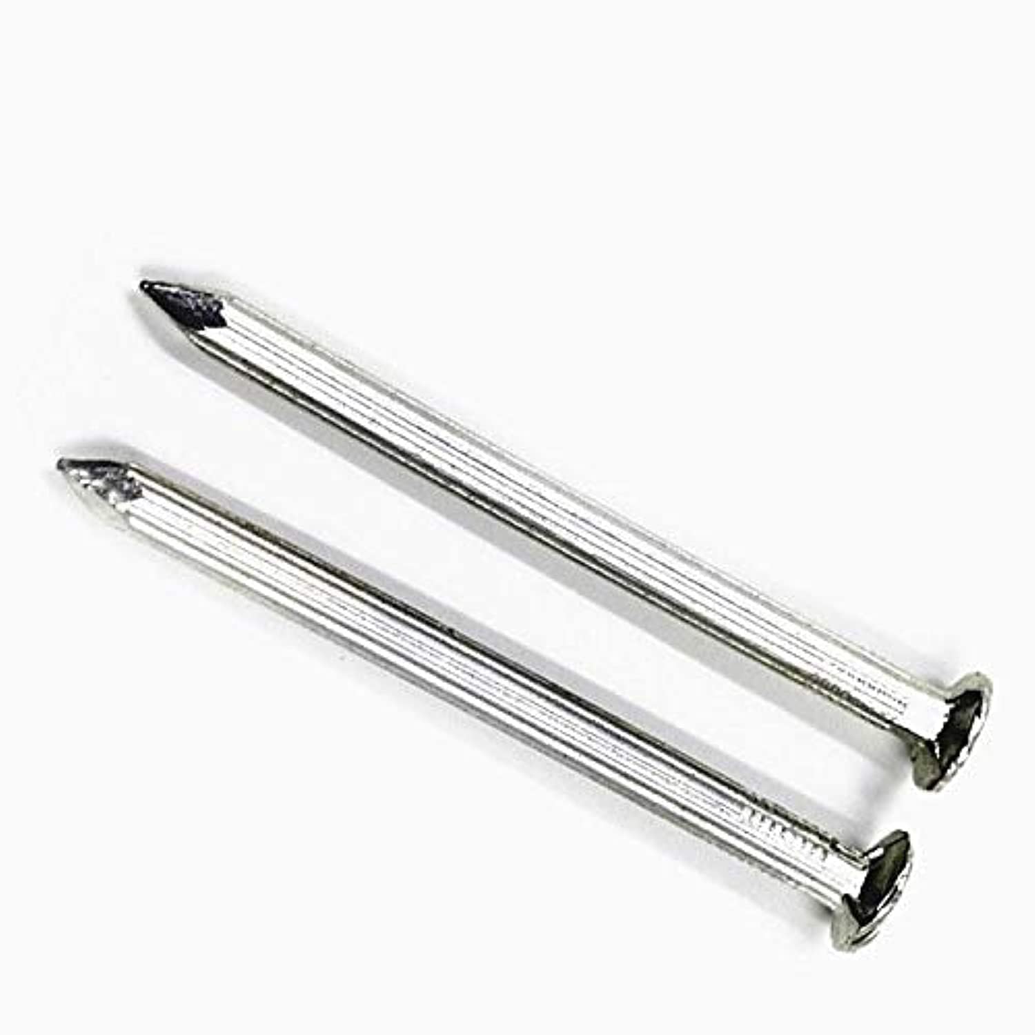 صورة مسمار صلب ابيض مقاس 2.5" تقريبا 7سم