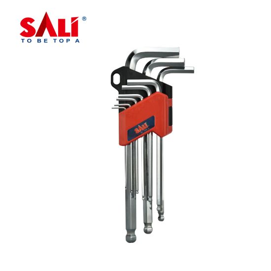 صورة HEX KEY SET 9PCS LONG SALI (29)0  طقم الانكيهات