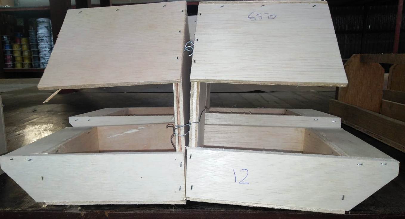 صورة عش الطيور الخشبي  رقم 12