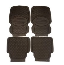 صورة دواسات بلاستيك للسيارات اكسسوار رقم 2 لون اسود