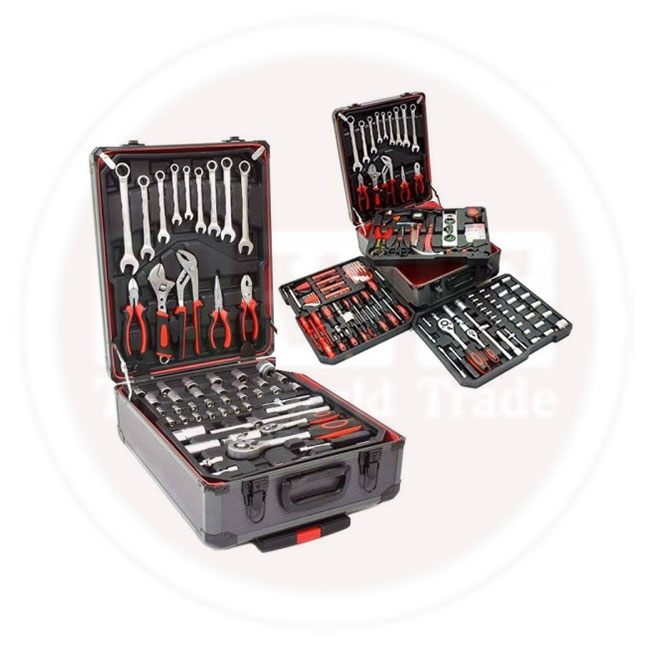 صورة شنطة ترولى عدد وادوات ل 187 قطعة ممتازة