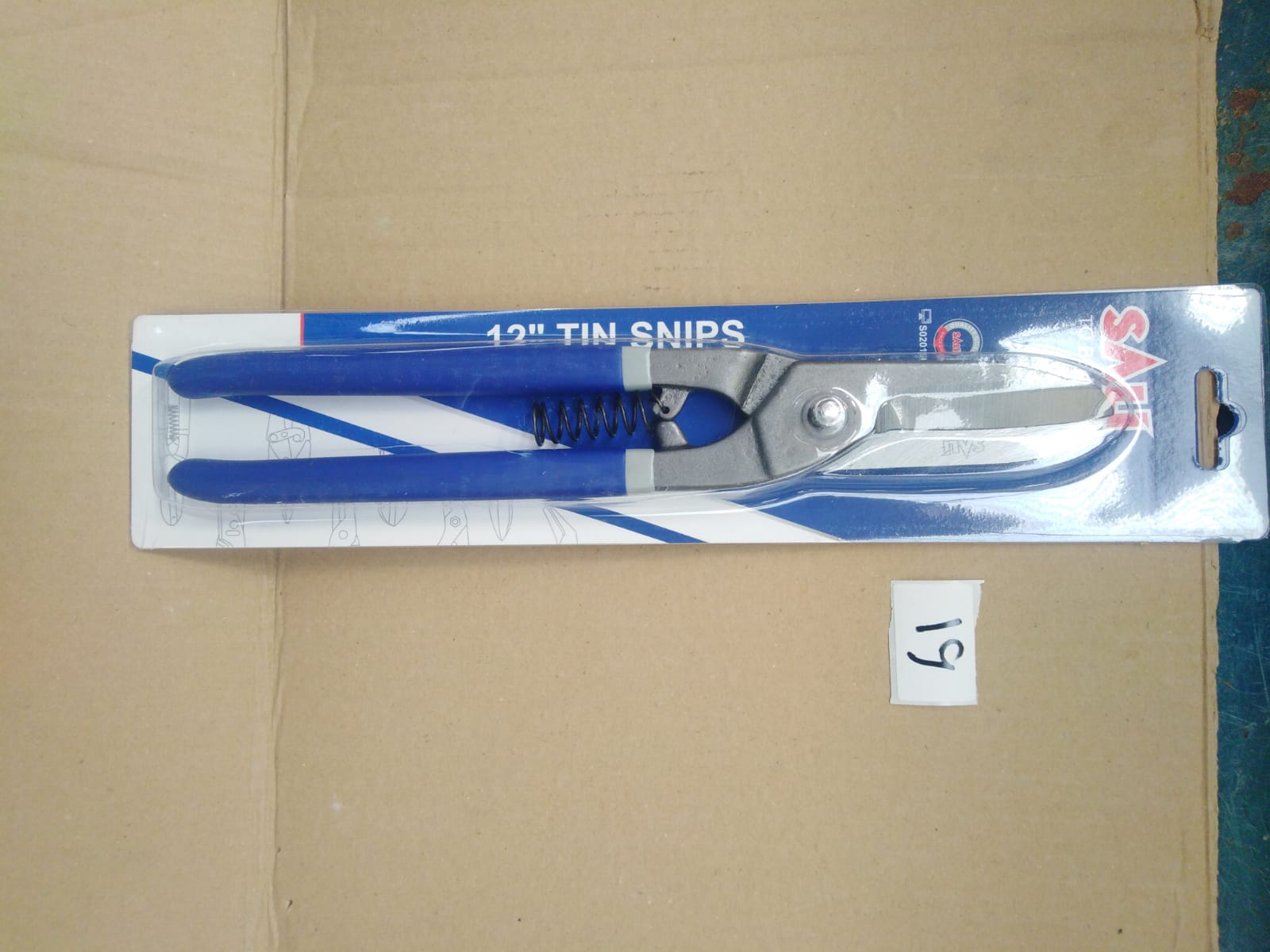 صورة TIN SNIP  12 "  NO (19)SALI - مقص شبك