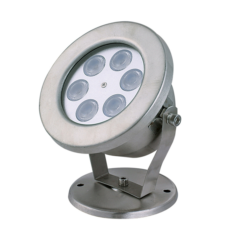 صورة سبوت اضاءة ليد 18وات 12v تحت الماء LED Underwater Spot Light with Base