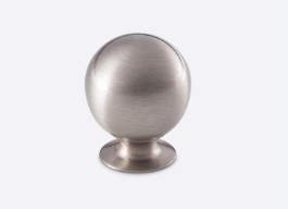 صورة يد درج لون سيلفر كراوية الشكل furniture  knab ball z bt2205