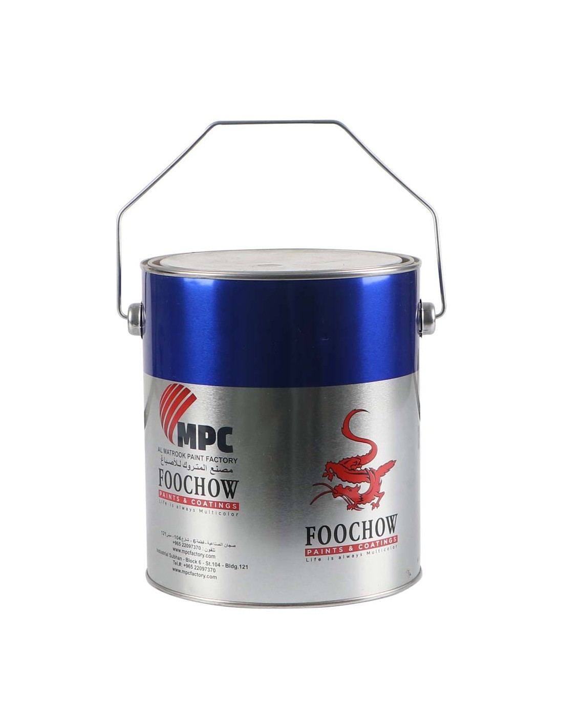 صورة صبغ ابوكسى حديد لون رمادى epoxy grey