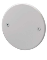 صورة غطاء  كهرباء دائري ابيض