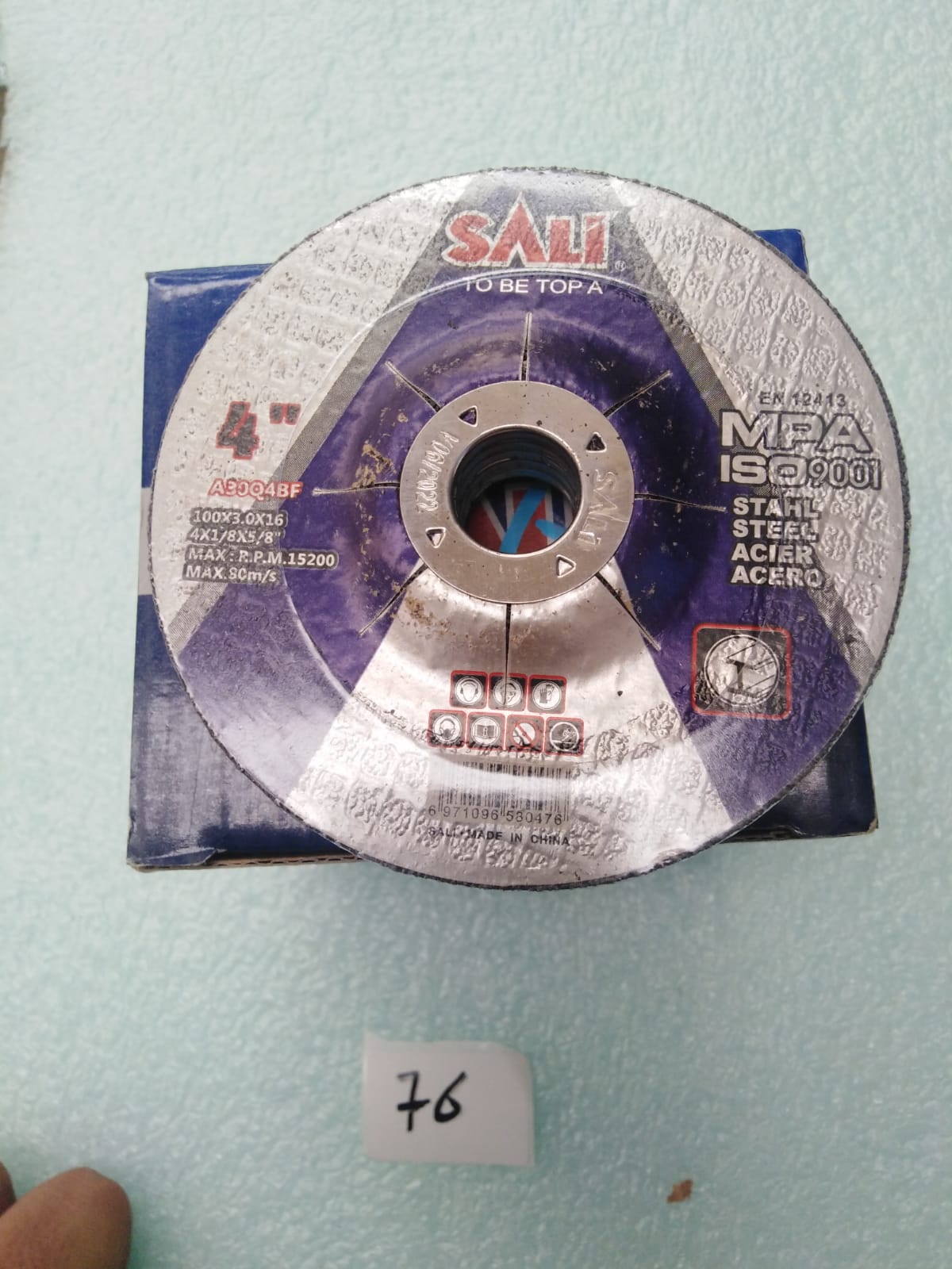 صورة METAL CUTTING DISC 4 " SALI (76)0