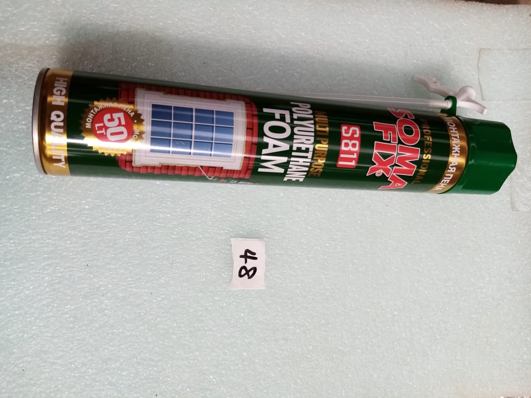 صورة FOAM PU JOBOFIX 750 ML (48)GAMALI