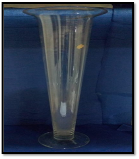 صورة فازة مخروطية ذو راس اسطوانية 