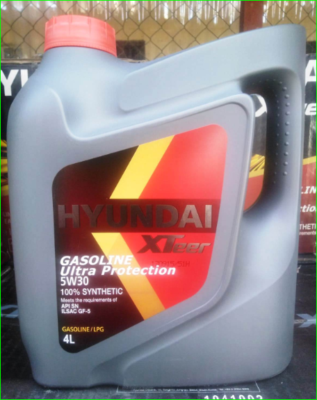 صورة زيت بنزين هيونداي 30/5 4 لتر     
