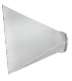 صورة فوهه مروحيه . فضي 150 مم