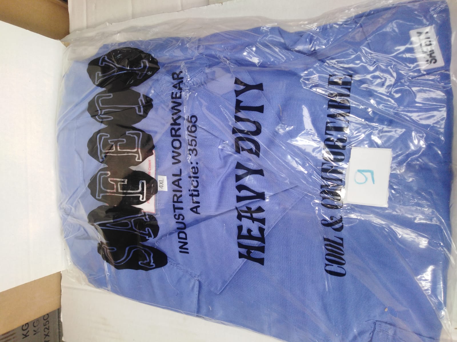 صورة لباس PETROL BLUE  مقاس  (4XL)   (9)