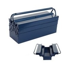 صورة بوكس ادوات ومعدات معدنى لون ازرق