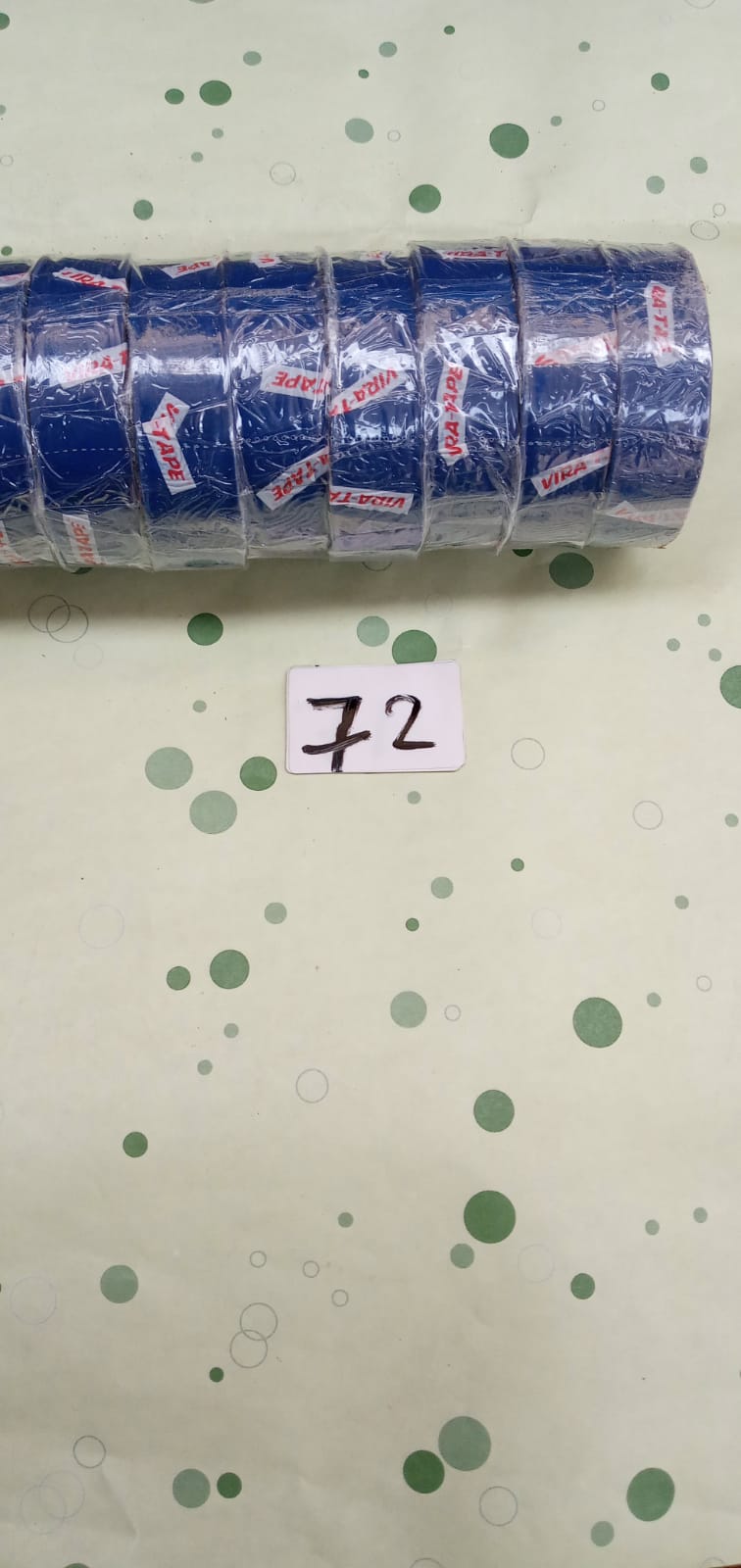 صورة تيب عازل ازرق  18 مللي * 10 يارد فيرا  72