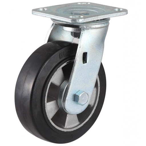 صورة عجل الومنيوم  كبير 6" ثابت تايوانى 