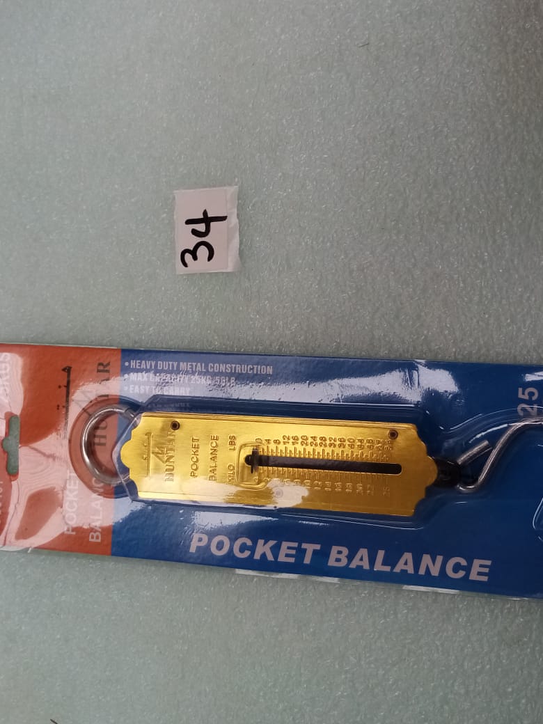 صورة POCKET BALANCE HUNTAR 25 KG (34)GAMALI/ميزان 