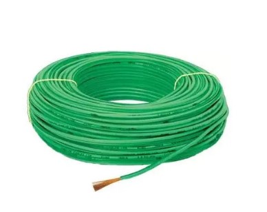 صورة لفة واير 2.5 ملى مفرد لون اخضر 100 ياردة