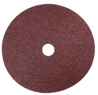 صورة فيبر ديسك تنعيم الخشب مقاس 5" - fiber disc  اسطوانه 