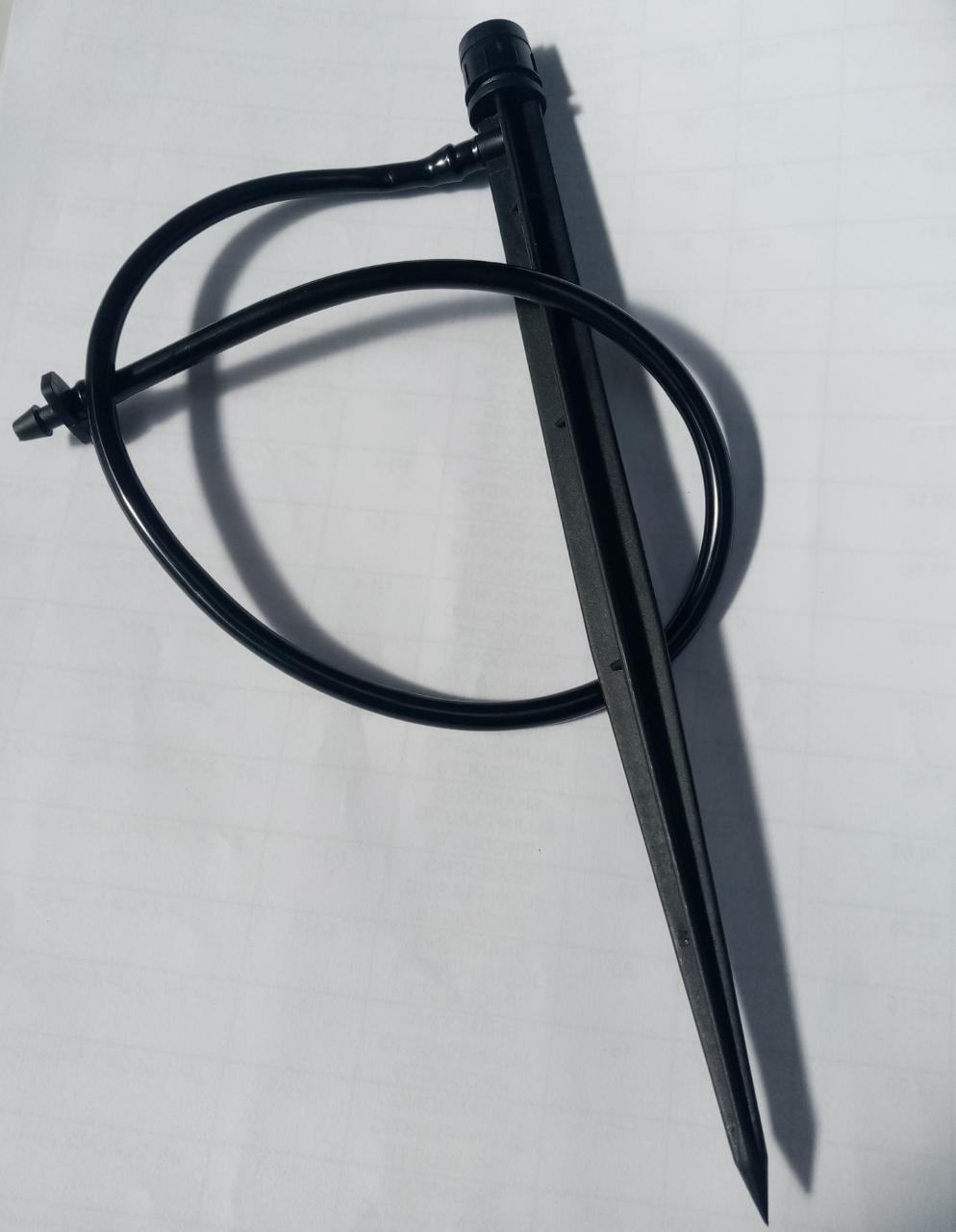 صورة السهم المنقط قابل للتحكم مزود (بايب + سوكت ) طول 15سم اسود