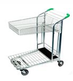 صورة عربة التسوق المعدنيه الانيقه للتسوق