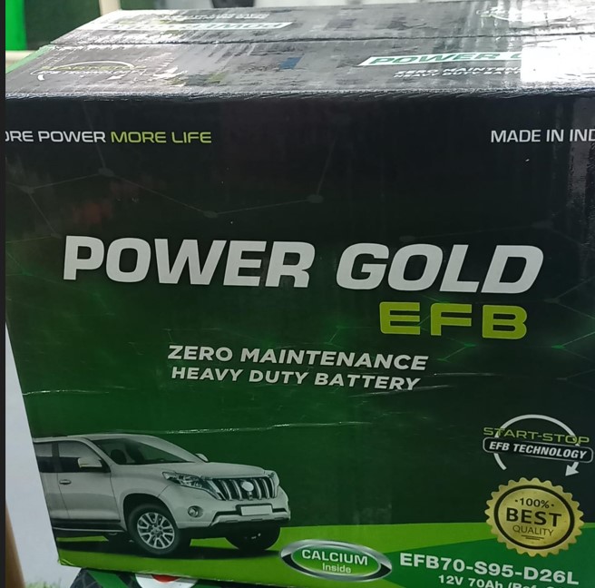 صورة بطاريه باور جولد هندية - 100 امبير - للجرار 60038