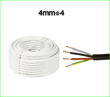 صورة لفة واير كهرباء 4 مم بي في سي 4 كور سعودي 64 متر 9