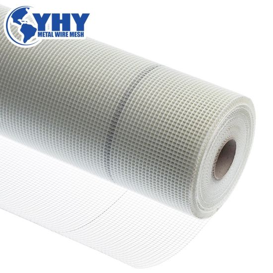 صورة شبكة الألياف الزجاجية المقاومة الخرسانة المسلحة بالقلويات