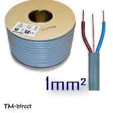 صورة لفه واير كهرباء 1 مم  بي في سي  3 كور   تركي   70 يارد  5