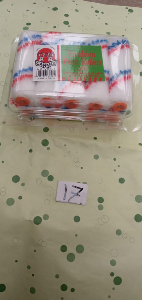 صورة رول صغير مياه 4 انش  / رول صبغ 4"